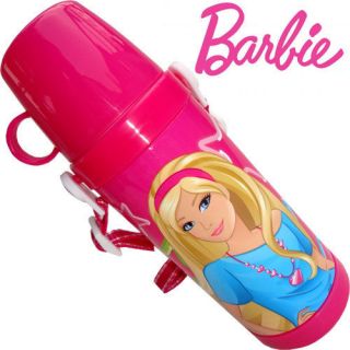 BARBIE DOLL Girls School Plastic Lunch Bag Box Drink Bottle Kids Flask 