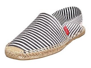 Authentic Drilleys Espadrilles  Mens  Heather Gray Striped 