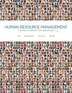 Human Resource Management  Gaining a Competitive Advantage by Barry 