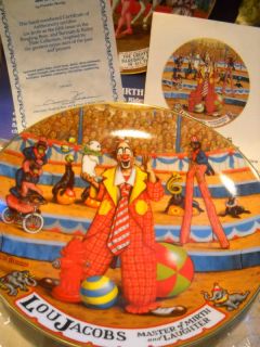 Ringling Bros. and Barnum & Bailey Circus Collector Plates Greatest 