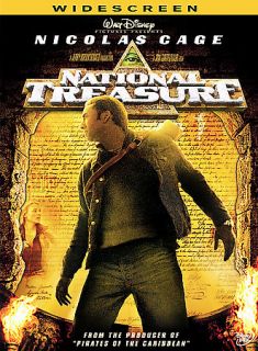 National Treasure DVD, 2005, Widescreen