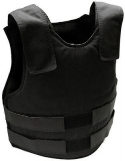 Ballistic NIJ Level 3 A Vest Black Stab Resistant Bulletproof Body 