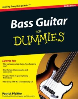 Bass Guitar for Dummies by Patrick Pfeiffer 2010, Paperback