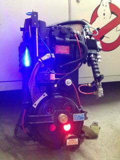   Proton Pack with working lights and Rechargeable Battery System