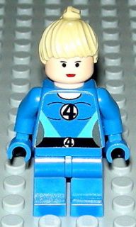 Lego Custom Fantastic 4 Invisible Girl Minifig Avengers Batman DC 