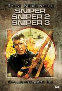 Sniper 3 Pack Sniper, Sniper 2 and Sniper 3 DVD, 2004, 3 Disc Set 