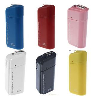   AA External Battery Emergency USB Charger For /4 Player iPod iPhone
