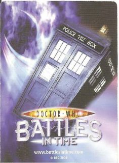 DOCTOR WHO Battles In Time ANNIHILATOR TRADING CARD   LOT B   Pick 