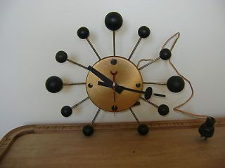 Rare Atomic Era/Mid Century George Nelson Howard Miller Clock, Pattern 