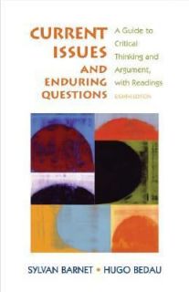   with Readings by Sylvan Barnet and Hugo Bedau 2007, Paperback