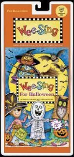Wee Sing for Halloween lot Book/audio CD 35 songs/more kids music