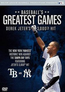 MLB Baseballs Greatest Games   Derek Jeters 3, 000th Hit DVD, 2011 