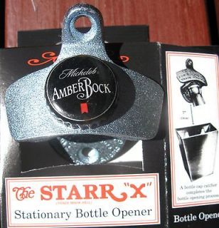   Opener & Michelob Amber Bock Beer Bottle Cap Sports Bar Nice Gift