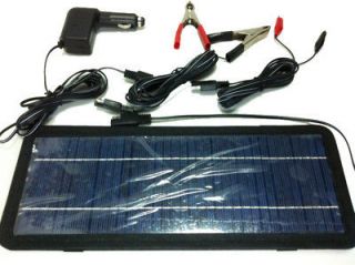 Multi Purpose 4.5W 12V Solar Panel Battery Charger Car Auto RV 