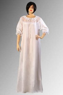 Chemise Blouse Handmade in Renaissance Victorian Style from Natural 