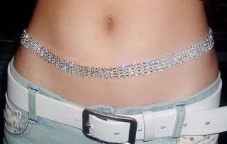 rhinestone belly chain in Belly Chains