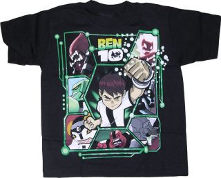 SALE Ben Ten Characters Cartoon Anime Youth Large T Shirt