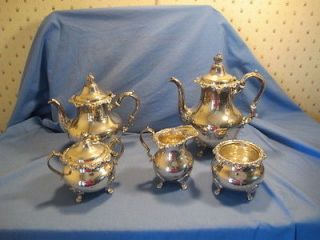 sterling silver tea service in Tea/Coffee Pots & Sets