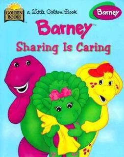 Barney  Sharing is Caring by Mark S. Bernthal (1999, Hardcover)