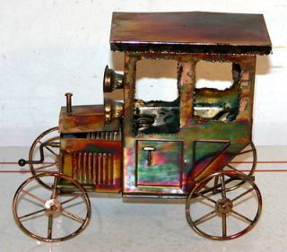   Automobile Tin Copper Music Box   by Berkeley Plays King of the Road