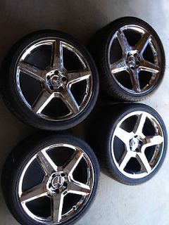 19 Mercedes Benz AMG wheels+Tires, OEM, Chrome and Excellent 
