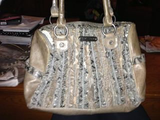 Betsy Johnson Purse Gray