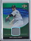 Roy Halladay 2011 Topps Triple Threads Game Used Jersey GU SP #d /18 