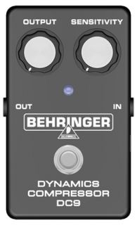 Behringer Dynamics Compressor DC9 Compressor Guitar Effect Pedal 