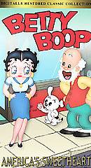 Betty Boop   Americas Sweetheart VHS, 2002