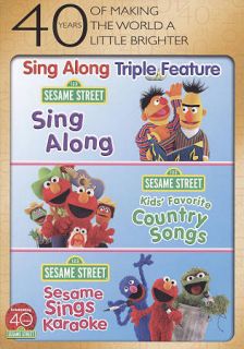 Sesame Street Sing Along Fun Pack DVD
