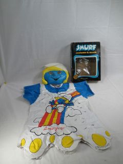 VTG 1982 Ben Cooper Medium Child Peyo Smurf Smurfette Costume in 