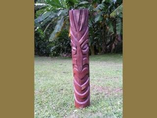 47 LARGE HAWAIIAN KAENA Tiki Statue.Tropical Garden Sculpture. Pool 