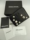 BN Sonia Rykiel Black Leather Small Wallet Bag /Coin Purse  BOXED 