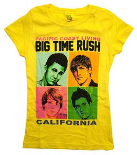 Big Time Rush Pacific Coast Living California Band TV Show Girls T 