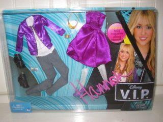 NEW VIP Hannah Montana Miley Cyrus Doll clothes LOT shoes Mattel mini 