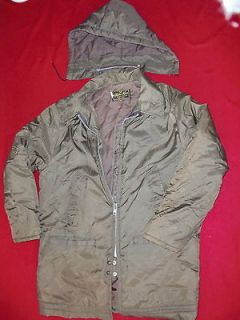 MensTIMBER KING Windbreaker Zip front Hood Jacket size M.NICE Made 