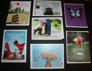 Taylor Swift American Greetings Lot 7 cards birthday friend NEW with 