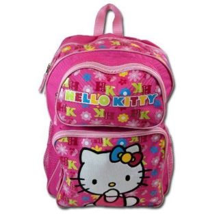 Hello Kitty Full Size Backpack 12 x 16 in.   School Supplies   Pink 