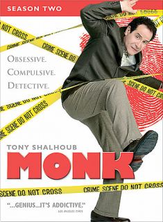 Monk   Season 2 DVD, 2005, 4 Disc Set