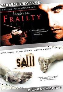 Frailty Saw DVD, 2007, 2 Disc Set