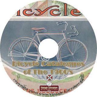 1900s Bicycle Catalog Collection on CD