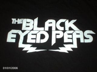 The Black Eyed Peas The END Black T Shirt size XL