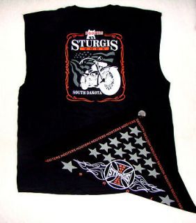 HOOTERS BANDANNA T SHIRT from BIG DADDY show Lg biker halloween 