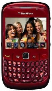 NEW RED Blackberry 8520 Curve UNLOCKED Phone T Mobile WiFi Smartphone 