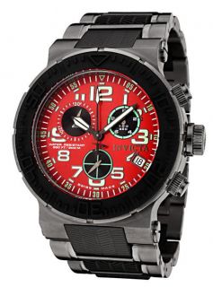Invicta Reserve 6144 Ocean Reef Chronograph Ionic Plated Black Watch