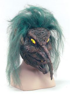   Mystical Latex Mask Legend Darkness Goblin Blix Troll LOTR Fancy Dress