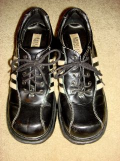 AMERICAN EAGLE casual DRESS black leather SHOES size 10M #3