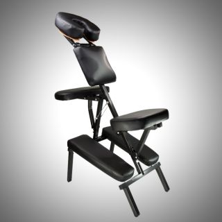   Massage Chair Tattoo Spa Beauty Salon Therapy Black PU Leather 3 Foam