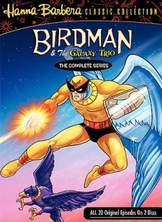 Birdman and the Galaxy Trio The Complete Series DVD, 2007, 2 Disc Set 