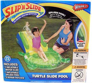 WHAM O Slip N Slide Turtle Pool Splash Kiddie Inflatable Water Toy 